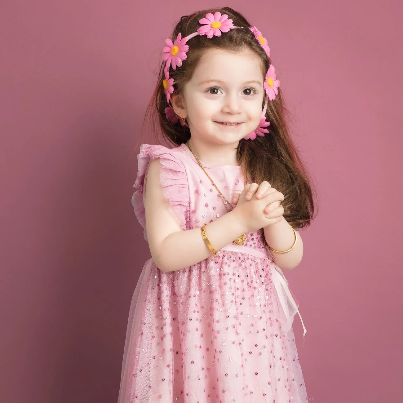 Vestido de algodón Margarita — segundo ángulo
