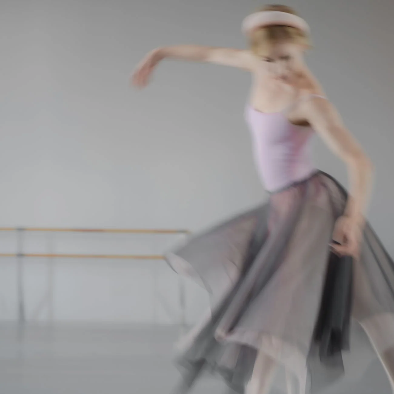 Falda de tul Bailarina — detalle