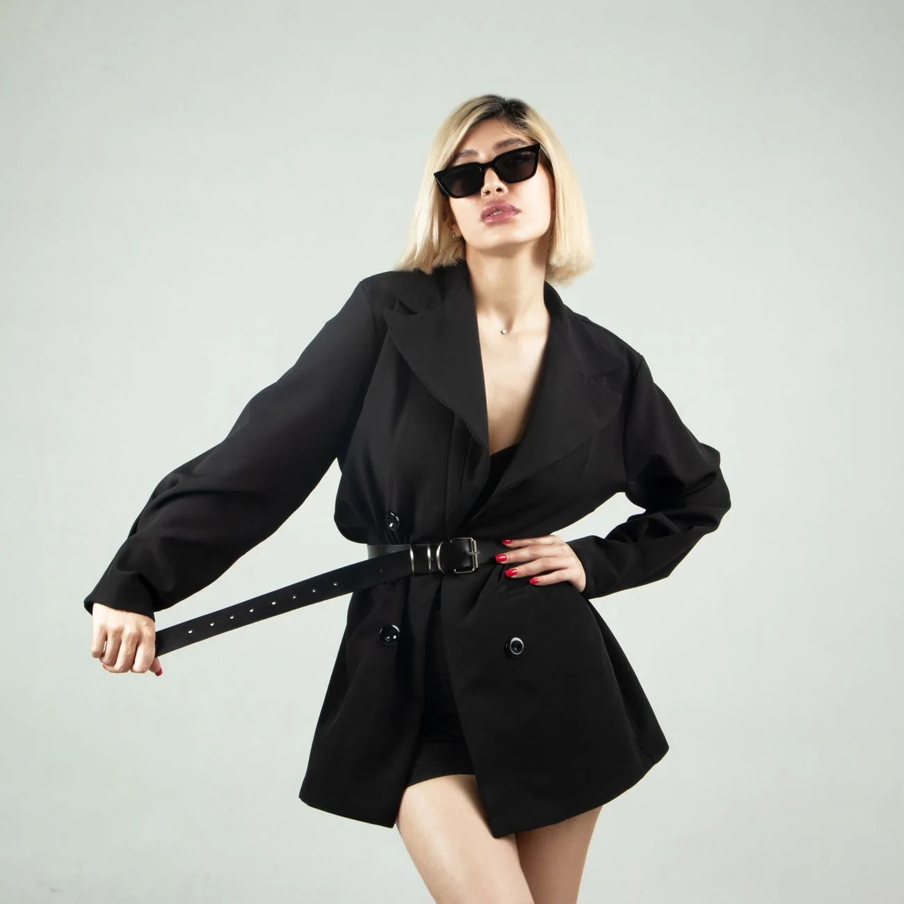 Chaqueta acolchada Nieve — en contexto