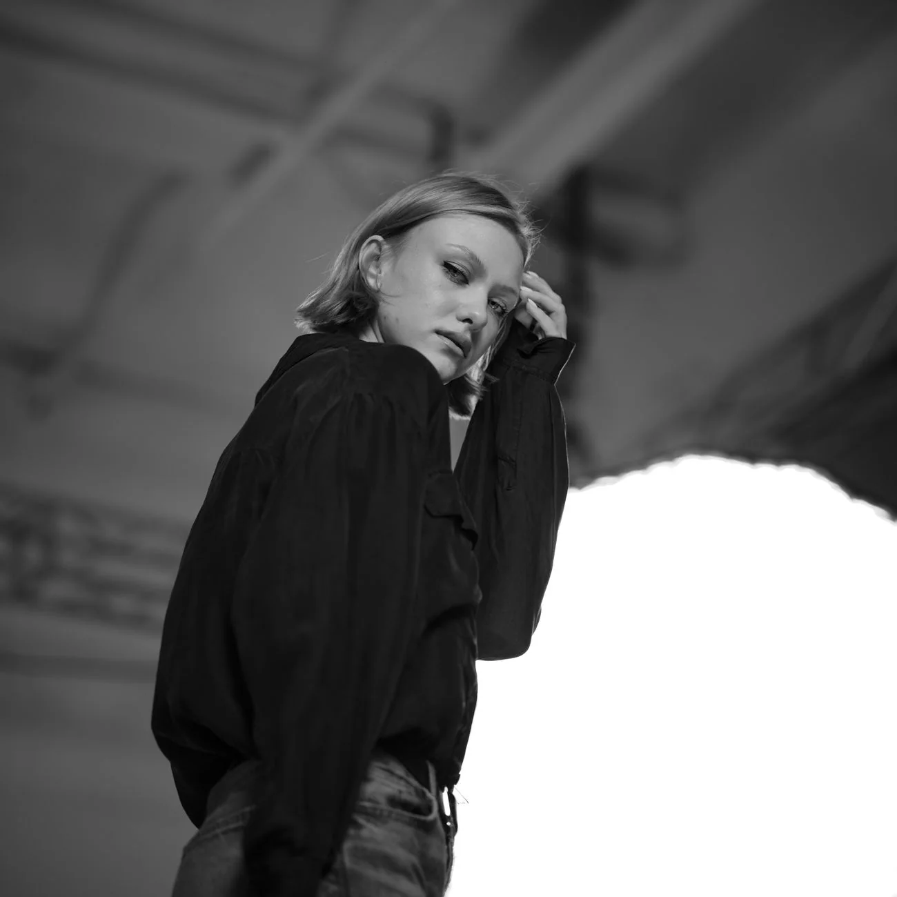 Camisa oversize Lino Suave — segundo ángulo