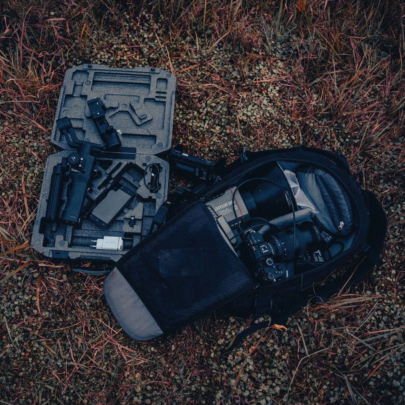 Mochila de piel Estudio — detalle