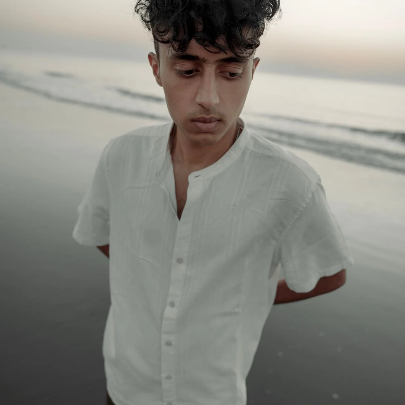 Camisa de lino Puerto — en contexto