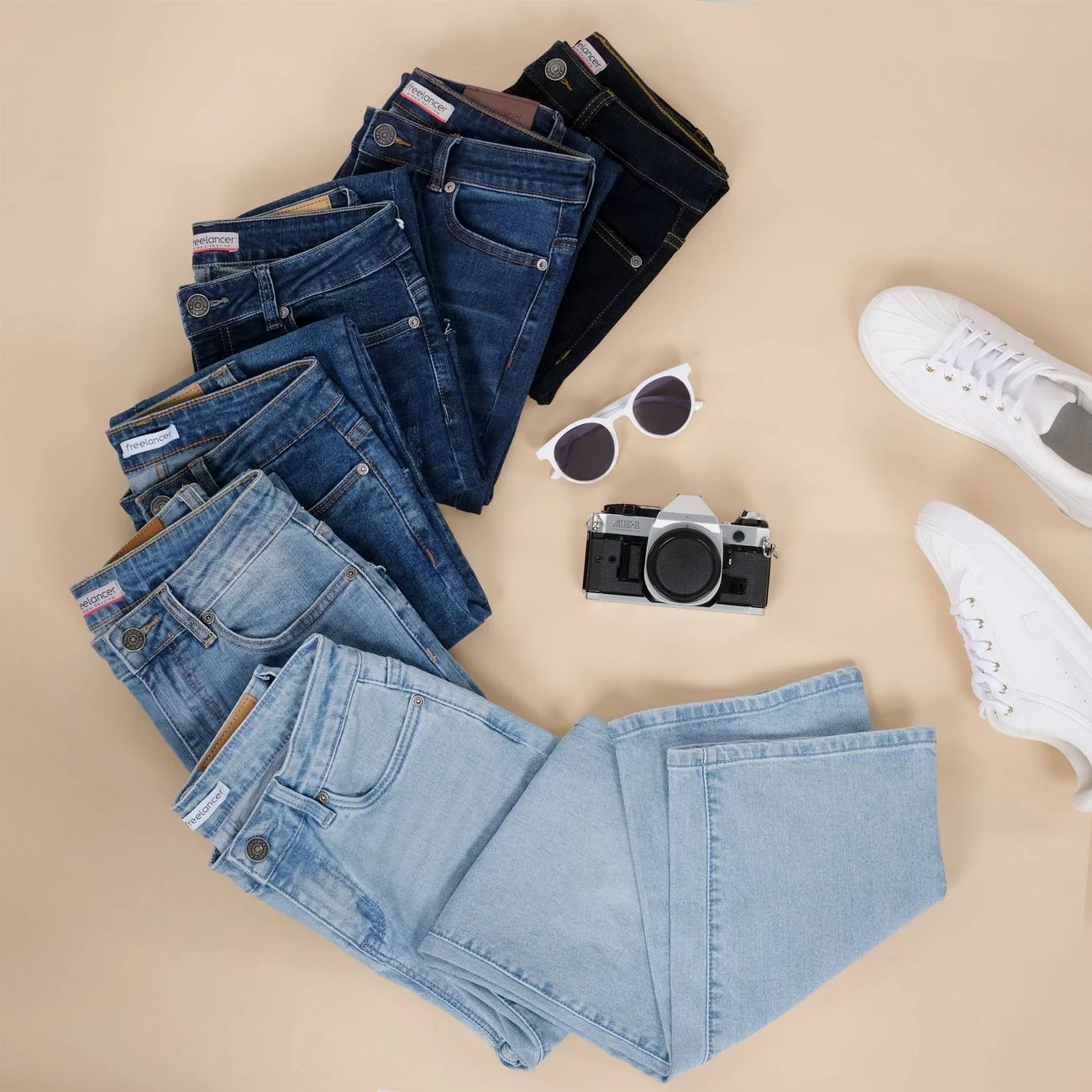 Falda denim Campo — segundo ángulo