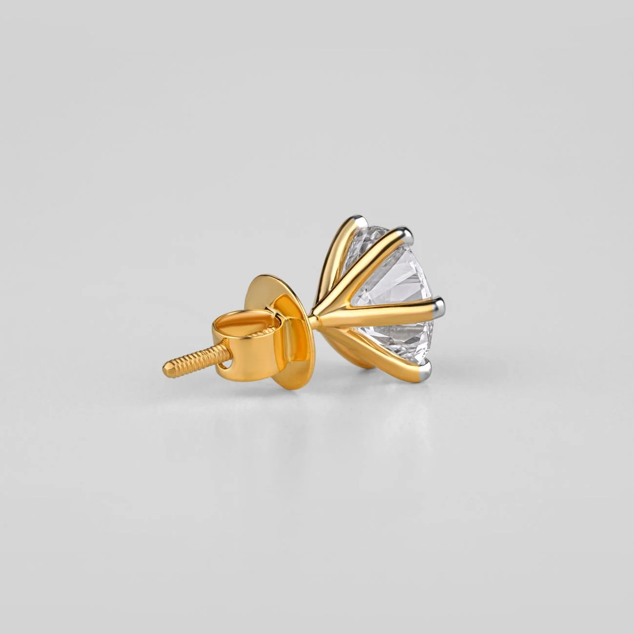 Aretes gota Roselle — segundo ángulo