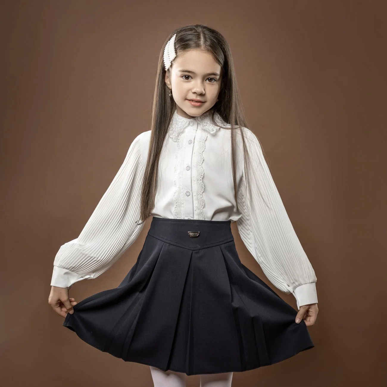 Playera de rayas Puerto — detalle