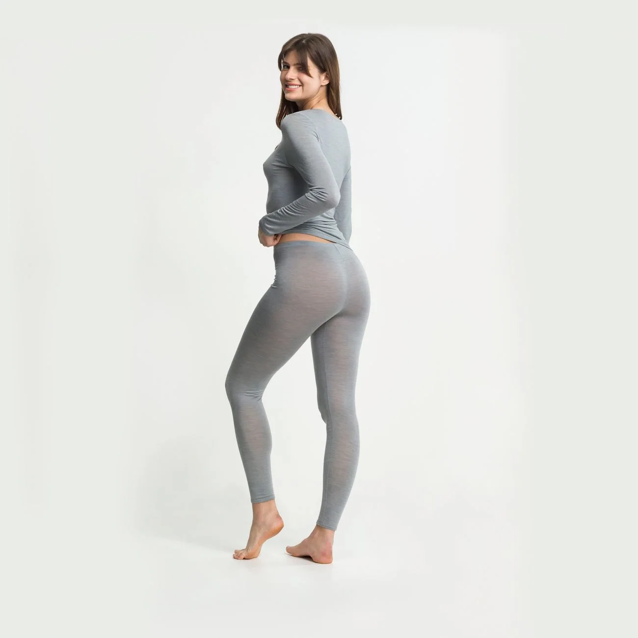 Legging de punto Nube — segundo ángulo